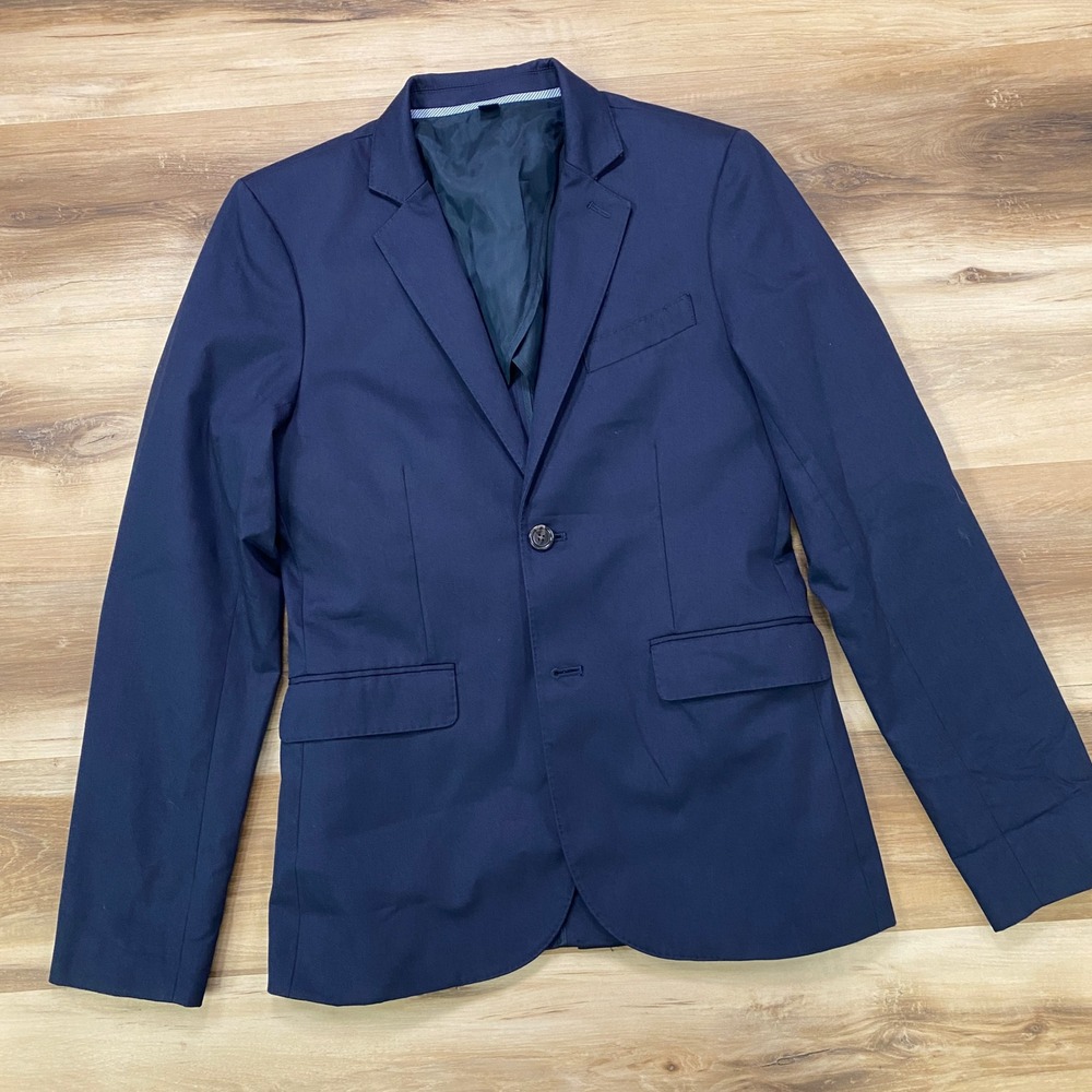 Crewcuts Ludlow Blazer 16 Boys Navy Blue Cotton Duca Visconti di Modrone AW200